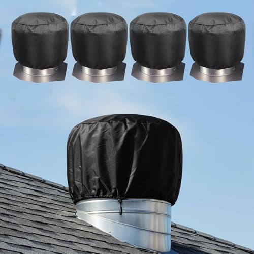 2 Pack Wind Turbine Roof Vent Cover 20