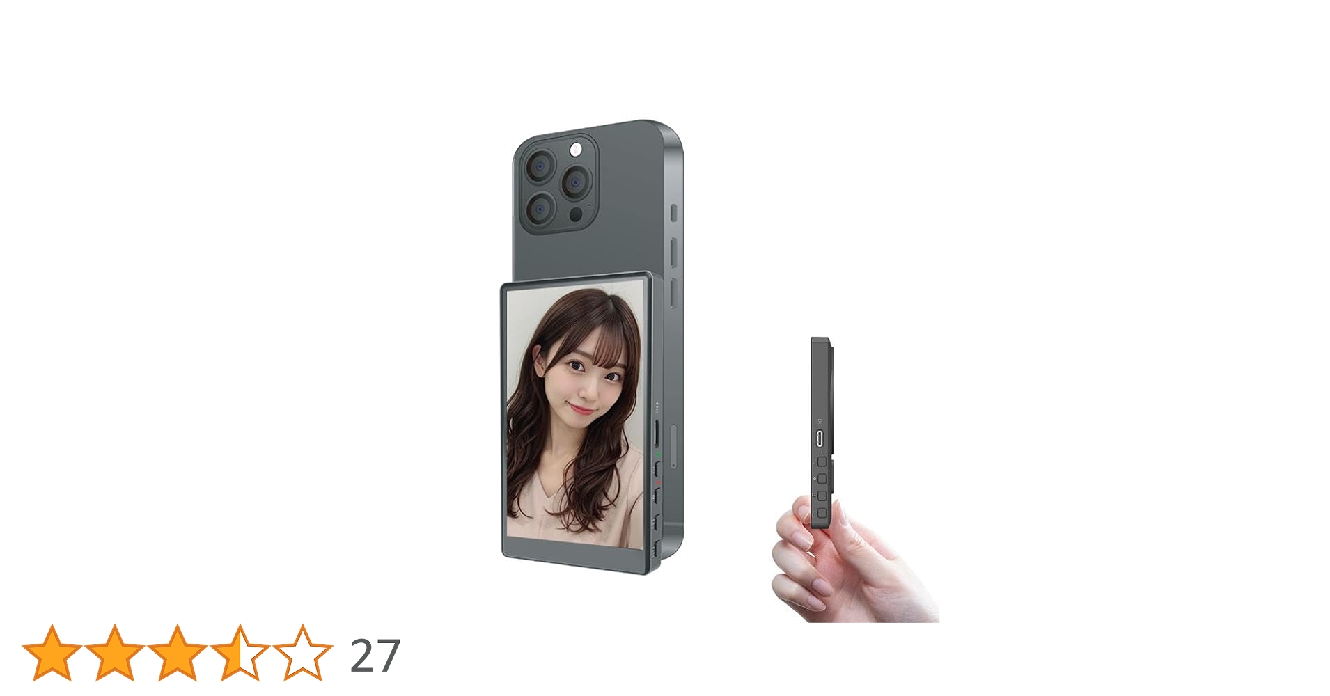 KEIYO スマホ用自撮りモニター Camee (キャミー) 楽天市場】【送料無料】 KEIYO 自撮り モニター スマホ用 Camee