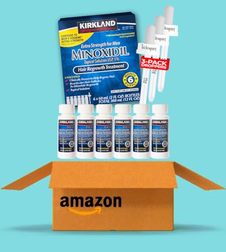 image for little squirt syrup pump Kirkland Minoxidil for Men Hair Regrowth Trea