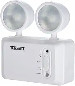 Luminária Autônoma de Emergência 2 Farol Led Bivolt Taschibra