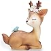 Produktbild Elch Hirsch Figur, NALCY Figur Deko Reh, Simulation Hirsch Ornamente Miniatur 3D Bambi Tierfiguren Desktop Dekoration Figur Handwerk (Meditinenmuster)