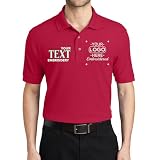 Custom Embroidered Polo Shirts for Men Personalized Embroidery Polo Shirt Company Logo