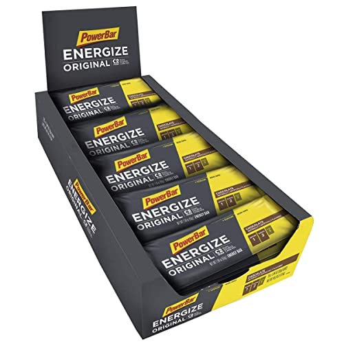 Powerbar Energize Original - Endurance Energy Bar - High Performance Fuel For Sports, Marathon Running, Athletes - 55G Workout Snack Bar X 12, Chocolate #TOP7