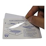 PrimeMatik - Stratification de Cas Auto-adhésif de 97 x 139 mm (5 pièces)