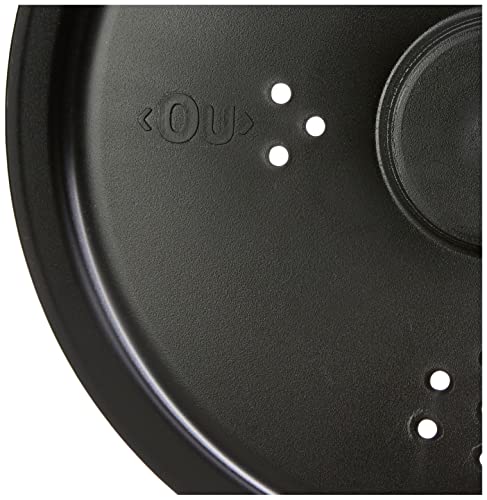 Tampa para Microondas Preta Electrolux BPA Free
