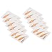 SM SunniMix 10 Feuilles 3D Goldfish Clear Film Sticker, Koi Pond Painting, Résine Inclusion for Resin Craft Art, Resin Decorative Stickers - D