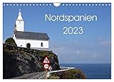 Nordspanien (Wandkalender 2023 DIN A4 quer), Calvendo Monatskalender