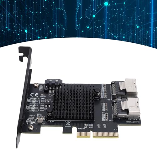 Carte d'extension pour NAS et serveur puce Realtek RTL9101 stockage SATA 6 Gbit/s - 4