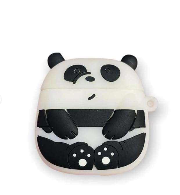 Image of YODI Case Cover for Airpods Pro|Pro 2|Airpods Pro 3|Airpods 4 Pouch, Silicone Cases with Cleaner Kit 360 Drop Protection,Shock-Resistant ((White Bear), Airpods 3 (2022))
