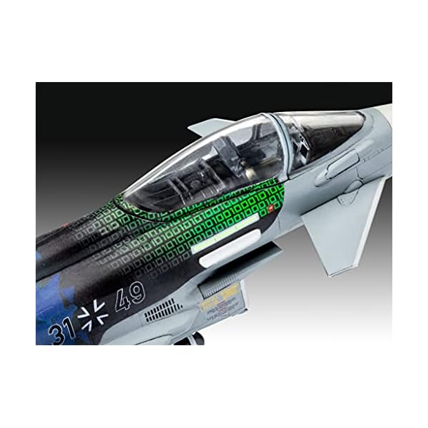 Revell Model Set Eurofighter Luftwaffe 2020 Quadriga, Unlackiert – Bild 4