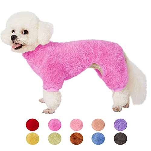 Dog Sweater Coat, Dog Pajamas PJS, Dog Clothes, Dog Christmas Sweaters for Small Medium Dogs Boy Girl Cat Apparel Doggie Jacket Onesie Soft Warm Holiday Outfits (Small, Orchid) Dog Sweater Coat, Dog Pajamas PJS, Dog Clothes, Dog Christmas Sweaters for Small Medium Dogs Boy Girl Cat Apparel Doggie Jacket Onesie Soft Warm Holiday Outfits (Small, Orchid)