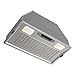 Broan Aluminum Power Pack Range Hood Insert, Exhaust Fan and Light Combo for Over Kitchen Stove, Silver, 6.0 Sones, 390 CFM