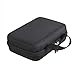 Hermitshell Hard EVA Travel Case for Brother P-Touch PTH110BP /PTH110 / PTH111 Easy Portable Label Maker (Black+Inner Green)
