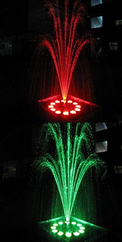 720 LED Floating High Power Fountain Pump and Light Ring, RGB Color Changing - Thumbnail 4