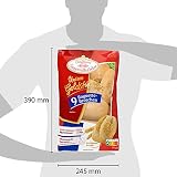 Conditorei Coppenrath & Wiese Unsere Goldstücke, Baguette-Brötchen, 9 x 60g (Tiefgefroren)