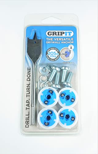 Gripit Blue Wall Anchors for Drywall | Heavy Duty Drywall ...