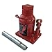 GORTECH 50 Ton Foundation Bottle Jack with Check nut, Red, Welded Steel Base, 110000LBs Capacity, Industrial Grade Heavy Duty for Vehicle Lifting and Construction. Operating bar/Lever not Included.