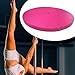 FytStycale Pole Dance Crash Mat Cushion Padding Antifall Thickened Round Folding Pad Protection for Exercise Fitness Workout Gymnastics, Pink