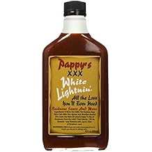 BOURBON Q Bbq Sauce Pappys White Lightning, 12.7 FZ