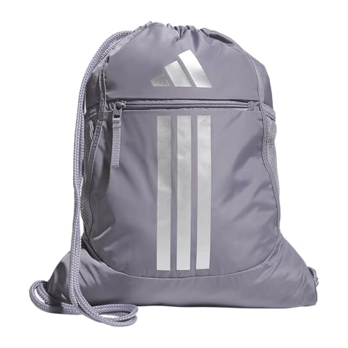 Image of adidas Alliance Sackpack - Drawstring Backpack for Sports, Small Gym Bag