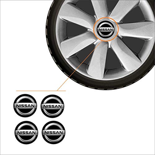 Jogo Calota Aro 14 March 2015 à 2018 Nissan + Emblema Resinado