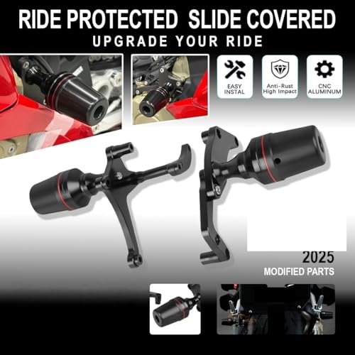Curseur de cadre Panigale V4 pour éviter les dégâts de carénage en chute - 6