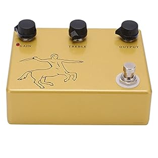 TRUE BYPASS FOR PURE TONE: Experience authentic sound with the true bypass switch and classic 100% analog circuitry of this guitar effect pedal, ensuring your original tone remains unaltered when the pedal is off. VERSATILE OVERDRIVE EFFECT: Elevate ...