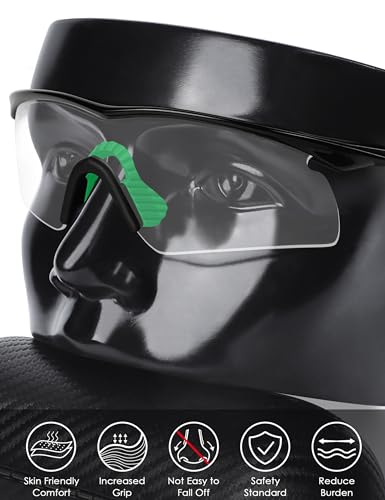 Image of BLAZERBUCK Replacement Nose Pads Nose Pieces for Oakley M Frame Series Sunglasses - Dark Green