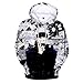 Gojo Satoru Hoodie Costume Cosplay Sweatshirt Sweater 3D Novelty Hooded Pullover for Men Women