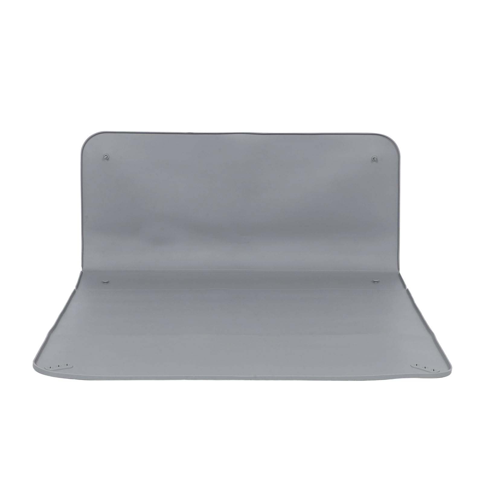 Kichvoe Soporte 86x63 a para Cachorros Almohadilla Entrenamiento de de Silicona con Antideslizante Gris Cm Ventosas , Plegable y Resistente a Fugas , Adecuado para Tapete Sanitario y Baño