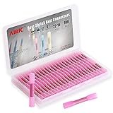 AIRIC Heat Shrink Butt Connectors 100pcs 22-16AWG Waterproof Butt Connector Red Heat Shrink Marine A