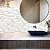 Tiwoos Thick Kitchen Backsplash 3D Peel and Stick Tile 12"x12" Self Adhesive Sticky Marble Tiles Bathroom Wall (10-Sheet?Beige White)