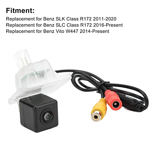 Akozon Car Rear View Camera High Definition Parking Assist Camera IP67 Waterproof for SLK Class R172 2011-2020 - Image 2