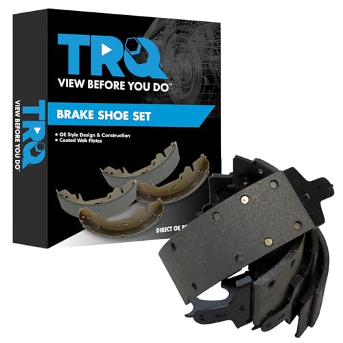 TRQ Rear Brake Shoe Kit Set for Caravan/Cherokee/Comanche Dakota Grand Caravan Grand Cherokee Voyager Mini Ram Town and Country Voyager Wagoneer Wrangler by TRQ - Used condition - US$18.26
