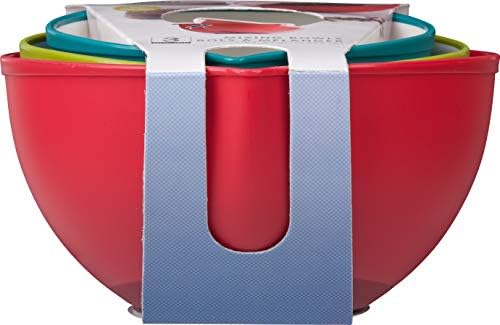Trudeau Set of 3 Mixing Bowls, 2-Tone Color
