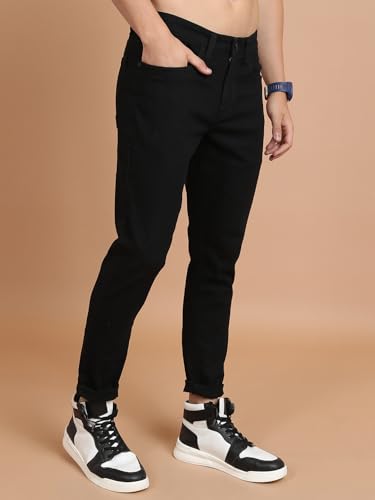 Image of Highlander Men's Slim Fit Jeans | Stylish Casual Wear for Everyday Comfort | Jeans for man