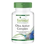 Olea Active Complex - VEGAN - 90 Kapseln - Kombination aus B-Vitaminen, Folsäure, Olivenblatt, Schisandra, Granatapfel und OPC