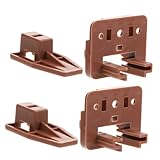 Ajustement parfait : convient pour l'installation et la réparation : que vous installiez de nouveaux meubles ou répariez des meubles existants, notre butée de glissières de tiroir est un excellent choix.