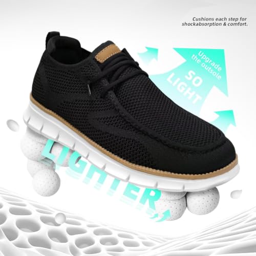 Image of Socviis Mens Slip-on Loafers Comfortable Boat Beach Shoes Mesh Casual Walking Sneakers