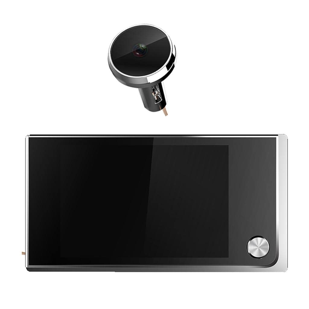 HD LCD Video Smart Vision Camera Door Eye Viewer Wired Security Password, Photo Views Cam, Residential & Commercial Graded|Home & Garden|Home Improvement|Other Home Improvement-image-20