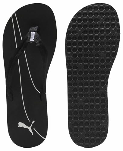 Puma Unisex Epic Flip V3 Flop, Black White, 11 Uk - 7