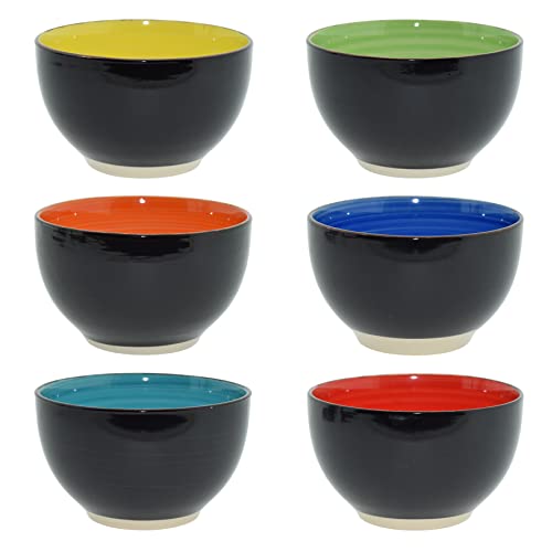 Schalen Set 6 teilig 650 ml · Müslischalen Set · Schüsseln bunt · Obstschale Suppenschüssel Salatschale Eisschale Ramenbowl · bunte Schalen… – Ansicht 2