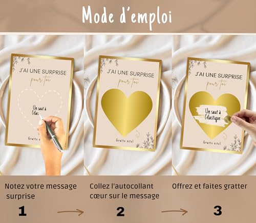 Scratch Card Surprise Gift Announcement Pregnancy Gift Men Women Personalised Announcement Pregnancy Grandparents Dad Tata-Request Godmother Announcement Sponsor Witness Christmas Birthday