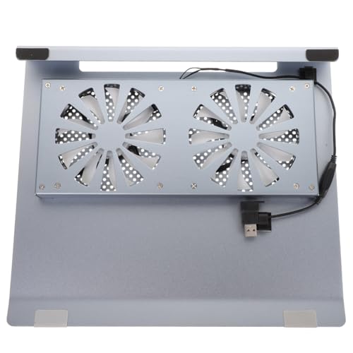 Base refrigerante para laptop Vaguelly aluminio con ventiladores USB miniatura 5