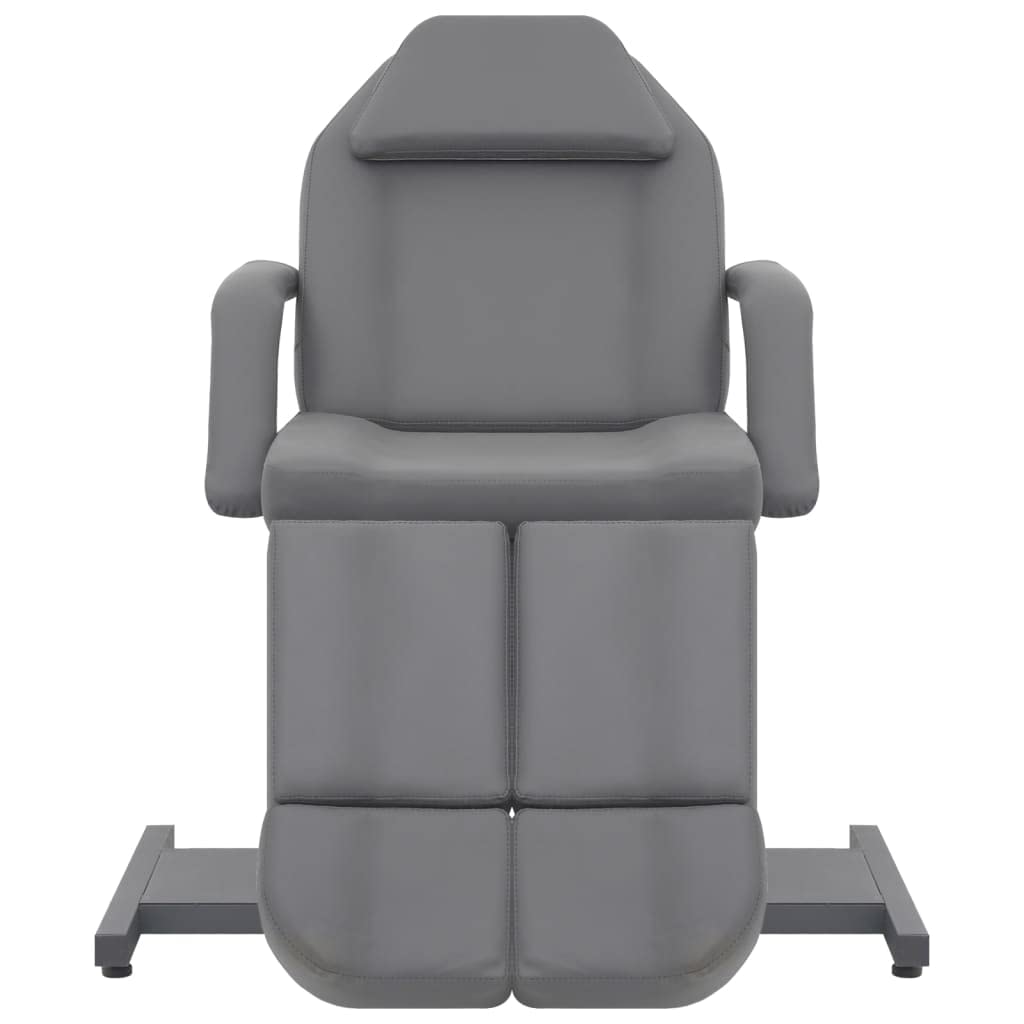 Générique Chaise de Traitement de beauté Similicuir Gris 180x62x78 cm,Santé & beauté,Hygiène personnelle,Massage & Relaxation,Fauteuils de Massage,110269