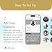 ResQ Jewelry, Maitri Smart Bluetooth Safety Bracelet, Discreet Wearable Safety Device - GPS Location Tracking, Audio Recording, One Touch Activation (Rose Gold)