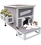 Niche Isolée Pour Chat Et Chien - Résistante Aux Intempéries - Longue Durée De Vie - Portable - Avec Poche De Glace