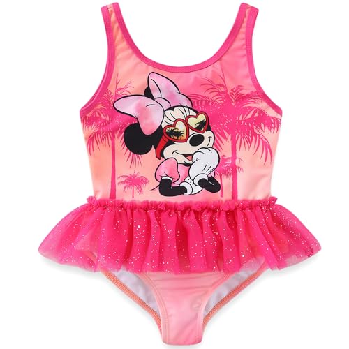Maillot de bain Minnie Mouse pour fille combi Disney une pièce UPF 50+