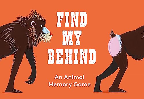 Laurence King Find My Behind: juego de memoria animal miniatura 1