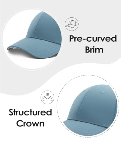 Image of Zylioo Oversize XXL Baseball Mesh Cap,Extra Large Laser Cut Cap,L M S Trucker Hat,Quick Dry Summer Cooling Golf Cap